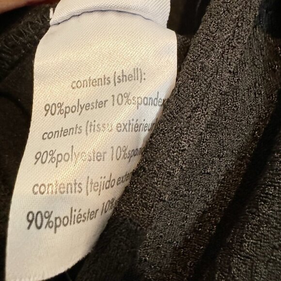 Danielle Bernstein WeWoreWhat Wrap Tie Front Crop Top Black Revolve Size Medium - Picture 8 of 11